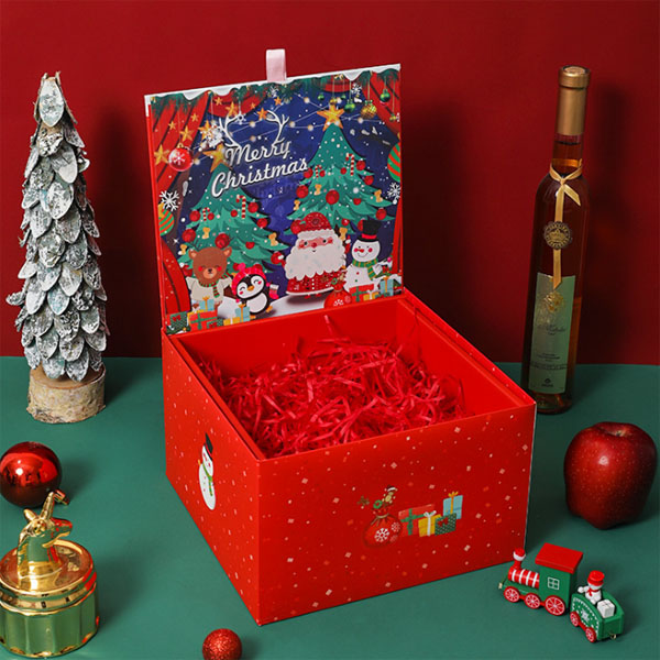 заказ картон украшение рождественский подарок пакет оптовая торговля